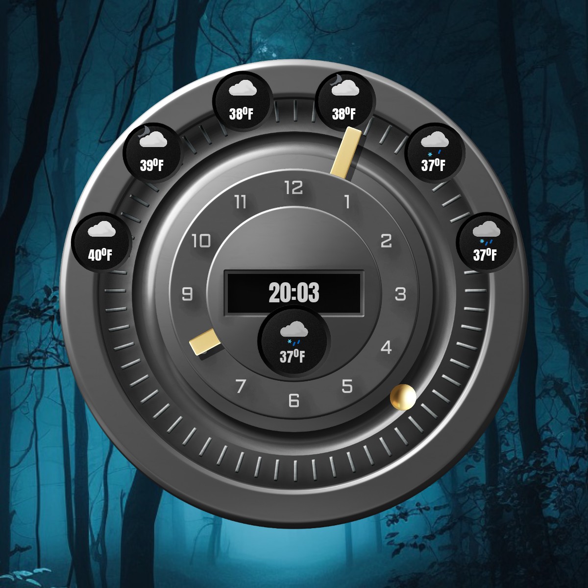 Metal Clock